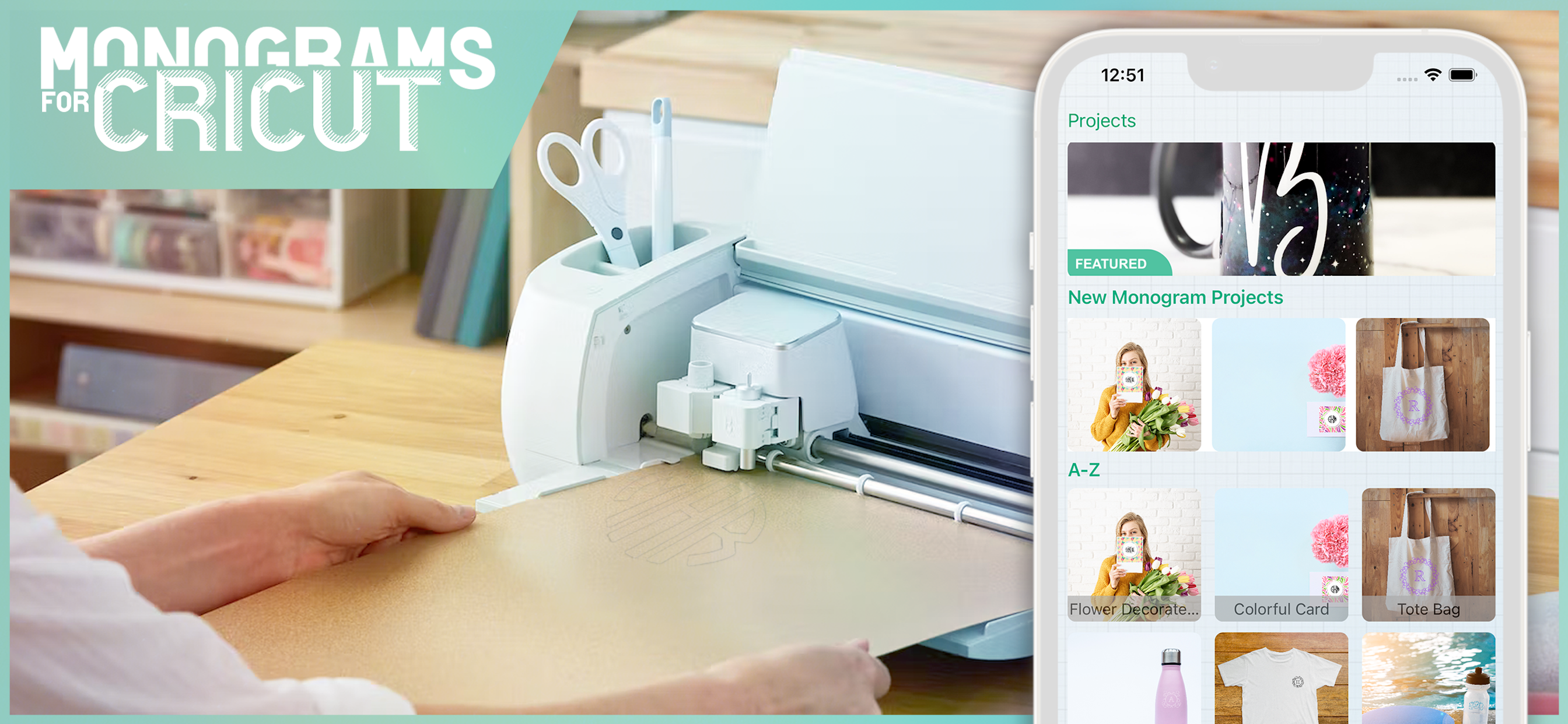 Monograms for Cricut