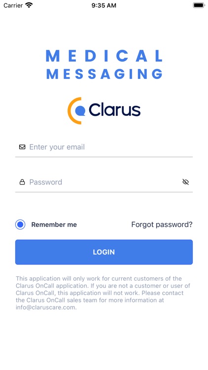 Medical Messaging by Clarus