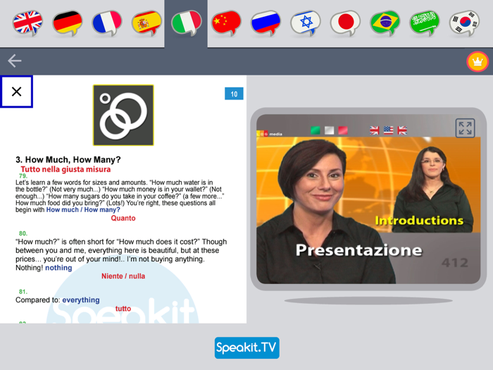Speakit.TV Language Hub