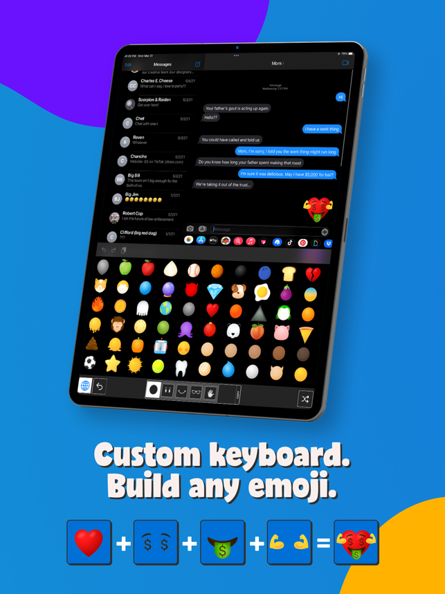 ‎Infinimojis — Custom Emojis Screenshot