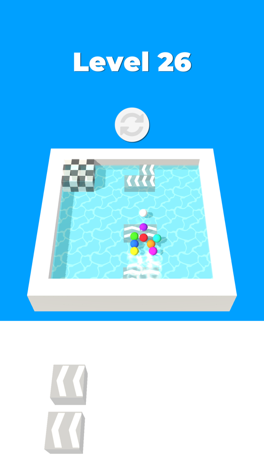 #4. Force the Balls - Puzzle Game (iOS) Podle: Nikita Subachev