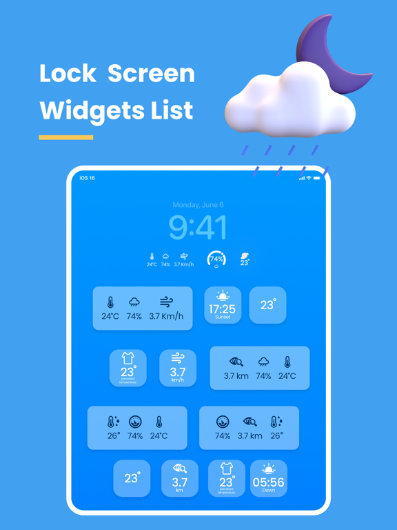 Weather Widget: Live Radar Appのおすすめ画像2