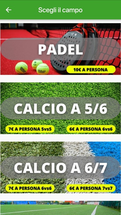 Centro Sportivo Madrigal Screenshot