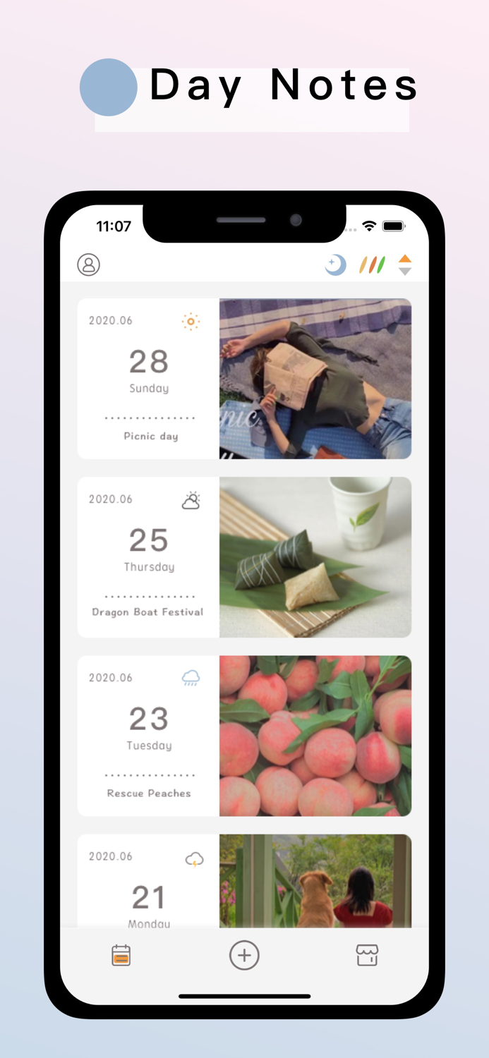 Day Notes - lock diary