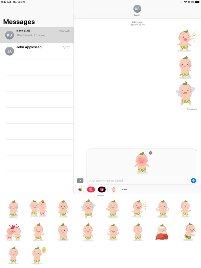 BoKidTV Emoji Funny Stickers