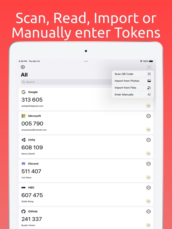 II Factor iPad screenshot 6 - Utilities app