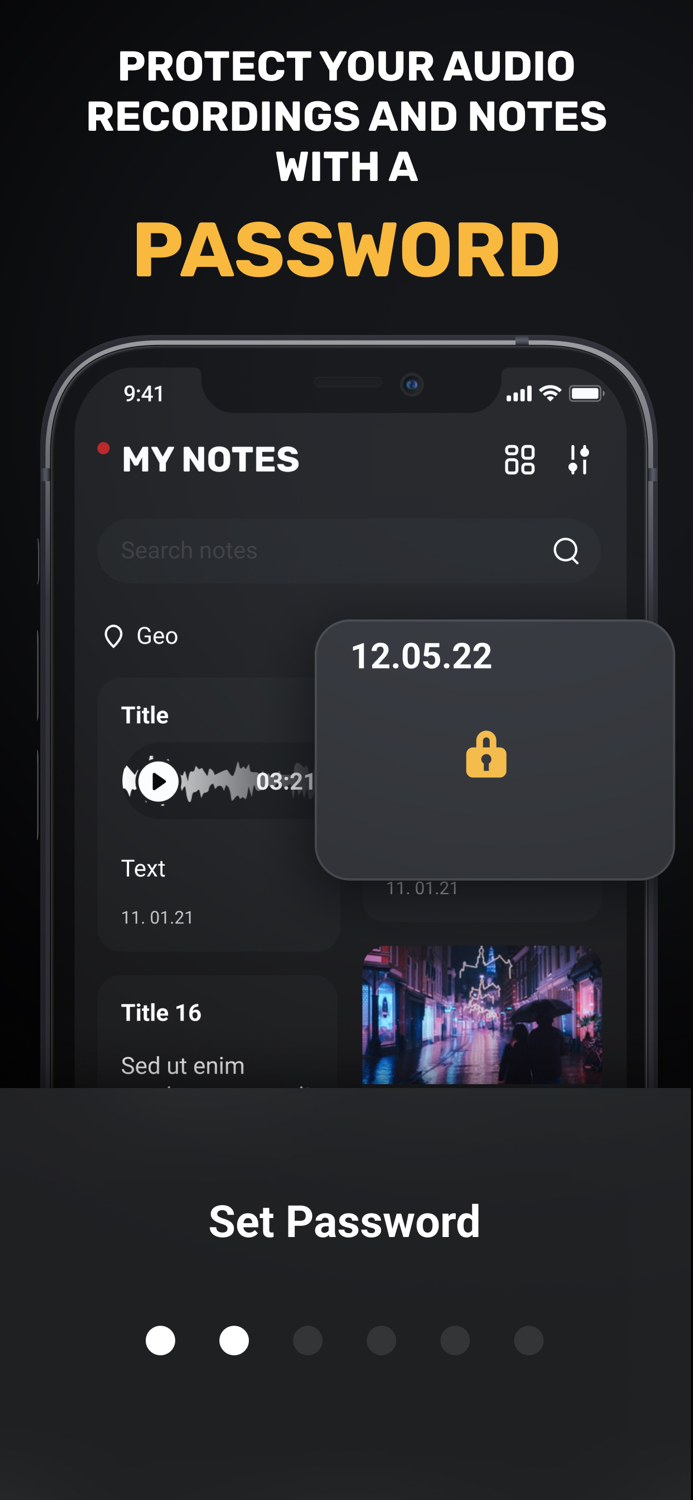 Audio Recorder Voice Memos