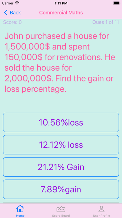 Grade 7 Math & Science Screenshot