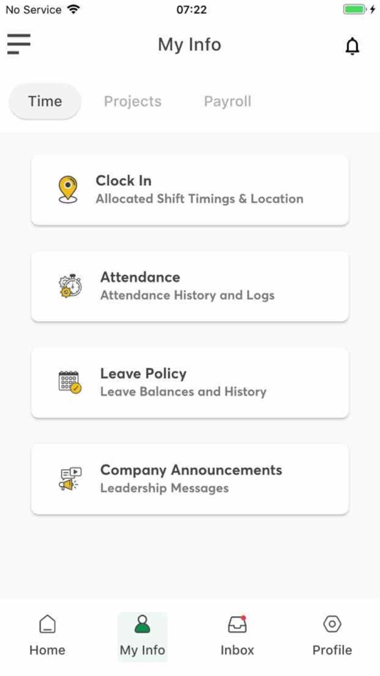 #2. SquaHR- Time & Leave data (iOS) By: Zenwork, Inc