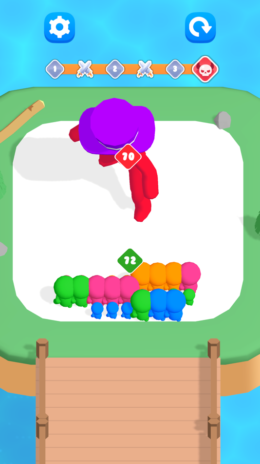 #5. Match Army 3D (iOS) Podle: Holoboo