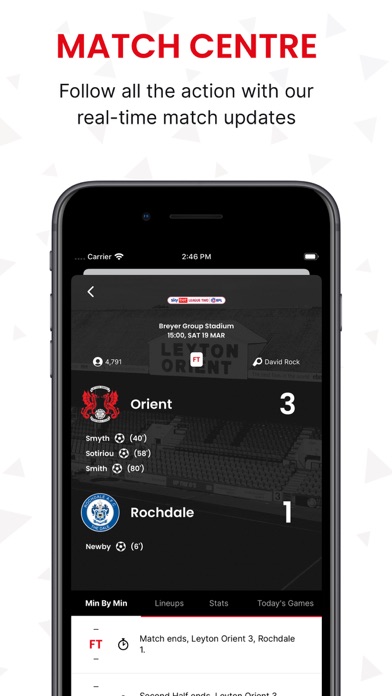Leyton Orient FC Screenshot