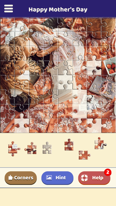 Happy Mother's Day Puzzle Screenshot