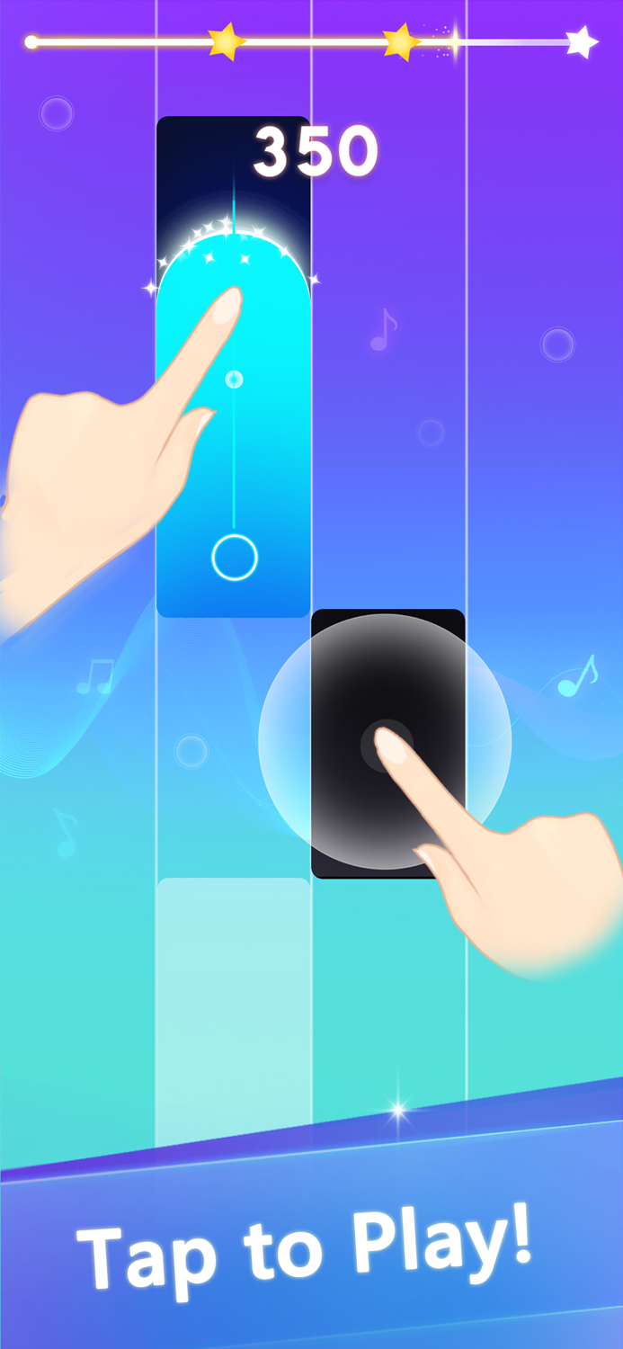 EDM Piano - Magic Fire Tiles