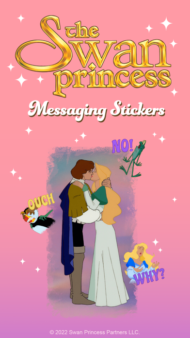 Swan Princess Stickers Screenshot