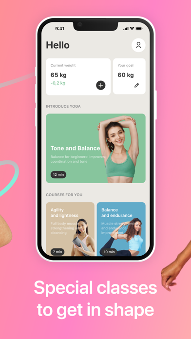 Yoga App for Everyone Screenshot