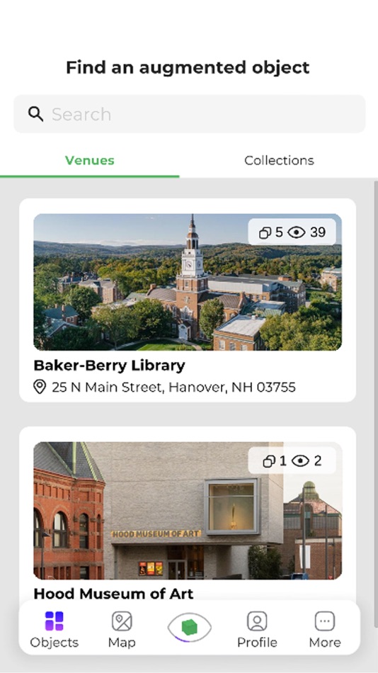 #1. Augmendo (iOS) 由: Dartmouth