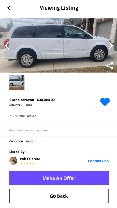 Sell Swap Screenshot