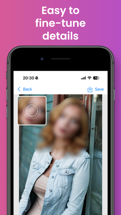 Auto Blur/Filter Photo Editor Screenshot