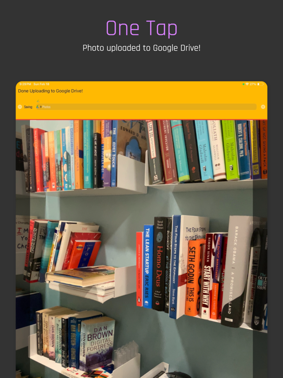 Camera Boss for Google Drive iPad screenshot 3 - Productivity app