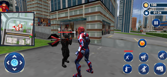 Flying Hero - Shooting games