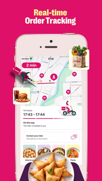 foodora Norway: Food delivery