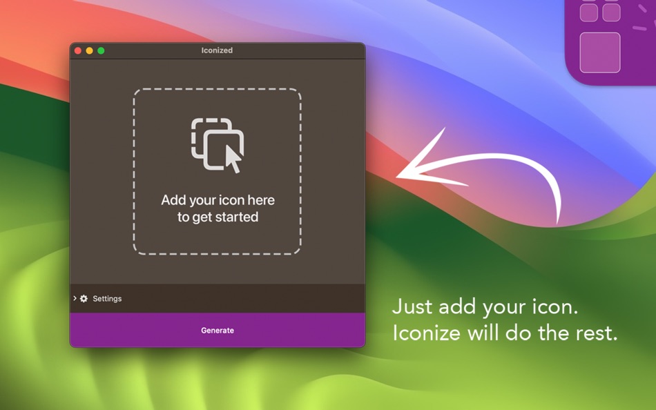 #2. Iconized (macOS) 由: InSili.co