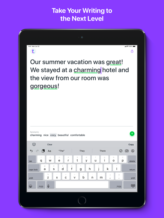 Typeright: Grammar Check App iPad screenshot 7 - Productivity app