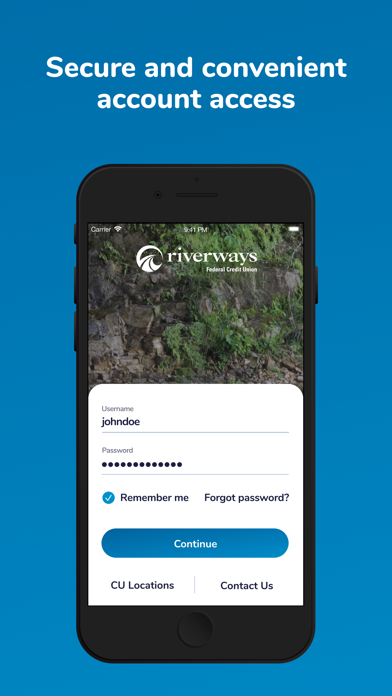Riverways FCU Screenshot
