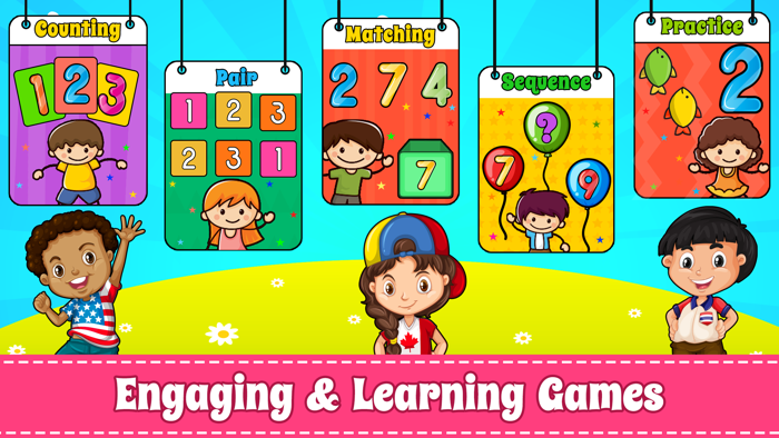 Learn Numbers 123 Toddler Game