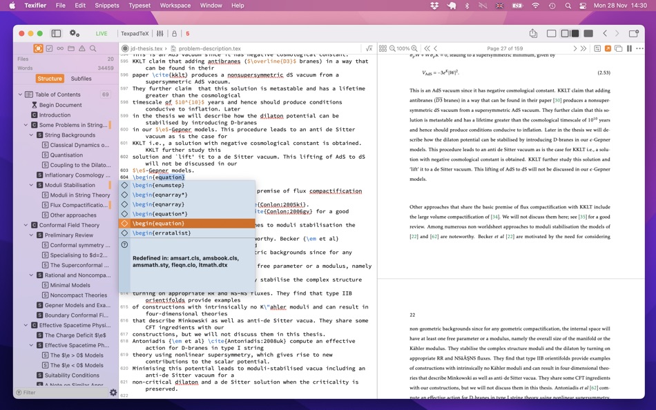 #6. Texifier - LaTeX Editor (macOS) 게시자: Valletta Ventures (UK) Ltd