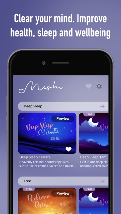 Mishi: Mindful Music & Motion Screenshot
