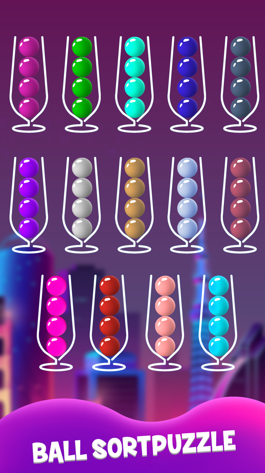 #1. Sort Em All: Ball Sortpuz (iOS) 由: Paresh Gundaniya