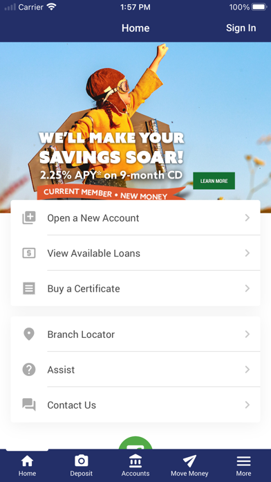 Shell Western States FCU Screenshot