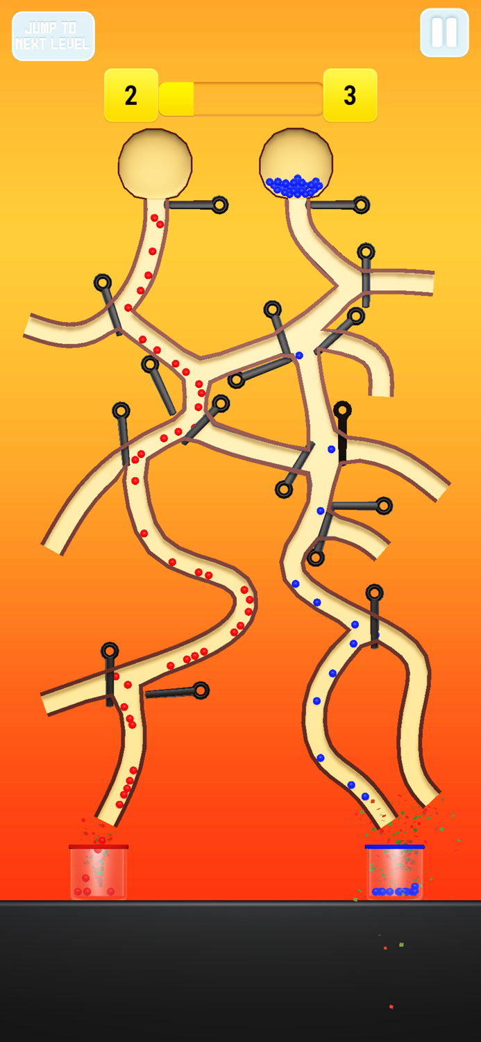 Ball Sort Color Game- Pull Pin
