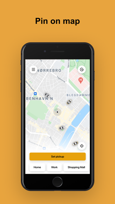 Pick up city app Screenshot