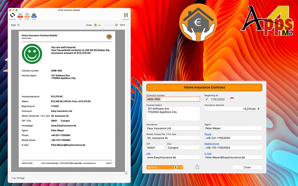 #5. Home Contents Manager (macOS) بواسطة: @pps4Me