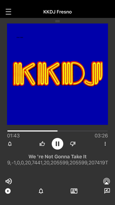 KKDJ Fresno Screenshot