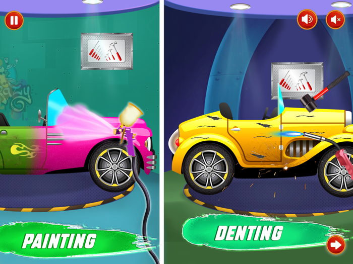 Little Car Wash Games for Kids