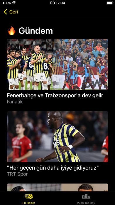 FB Haber - Oku ve Dinle Screenshot
