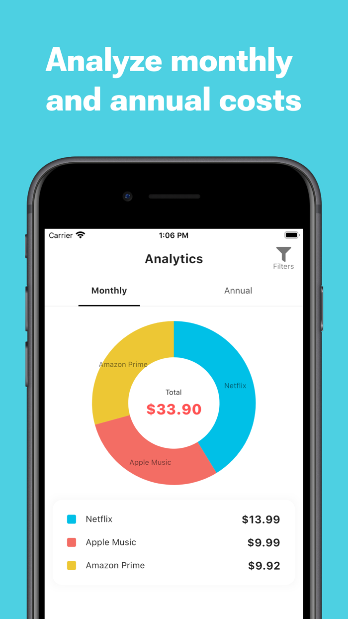 Super Subscription Tracker