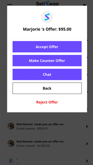 Sell Swap Screenshot