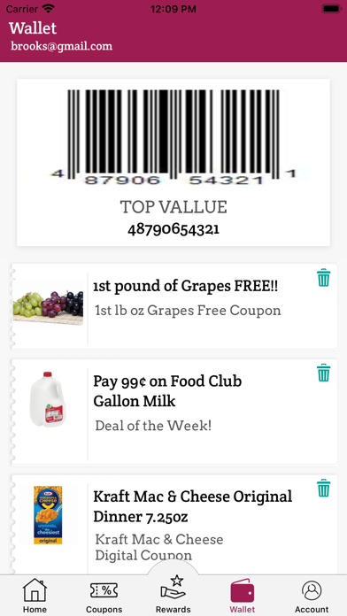John Brooks Supermarkets Screenshot