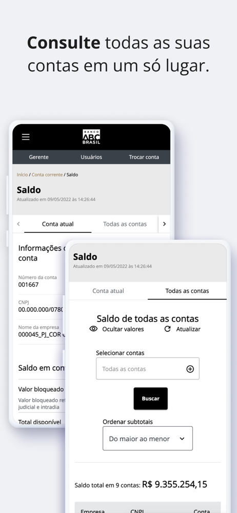 Banco ABC Brasil Corporate screenshot 2