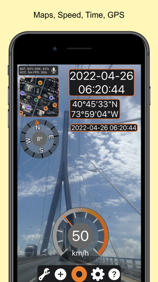 #4. Dashcam - Car Crash Recorder (iOS) 由: Christian Neubauer