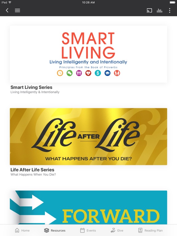 MyCOR: Church of the Redeemer iPad screenshot 2 - Lifestyle app