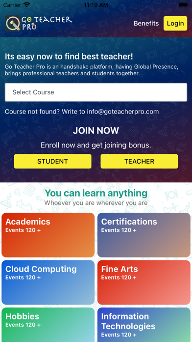 GoTeacherPro Screenshot