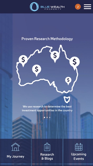 Blue Wealth Property Screenshot