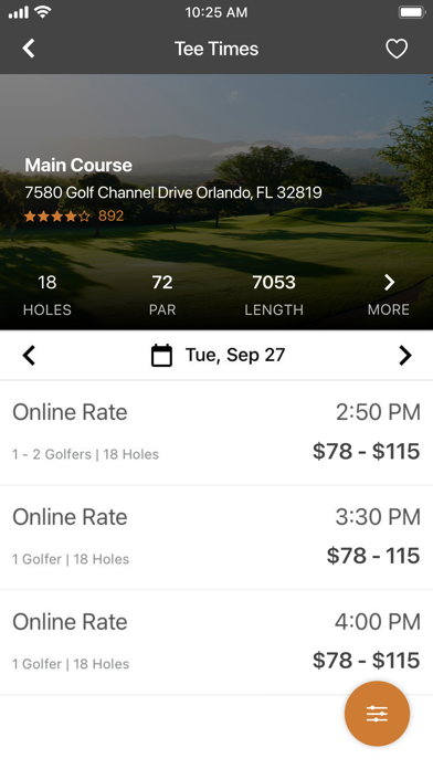 White Eagle Golf Club WI Screenshot