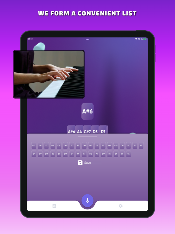 Piano Key Detector