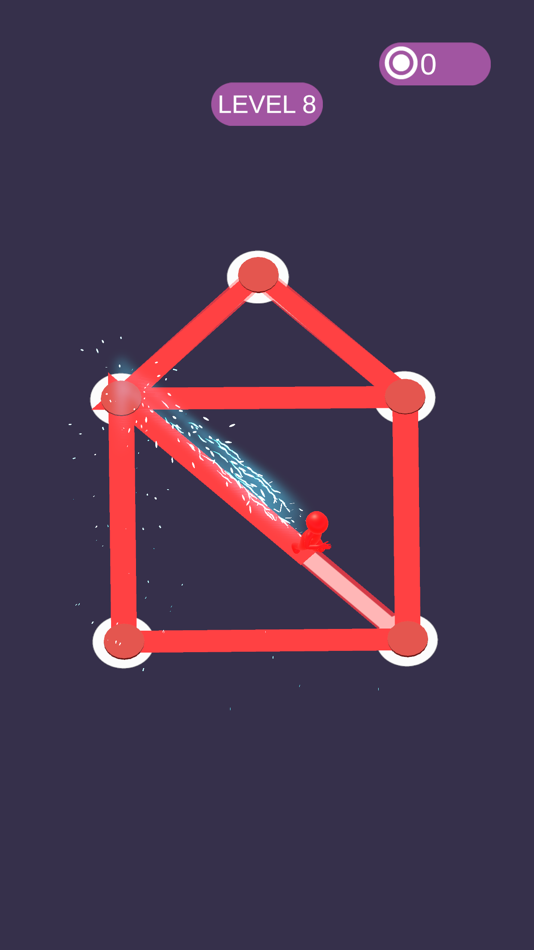 #1. One Way Color (iOS) Podle: Ela Game